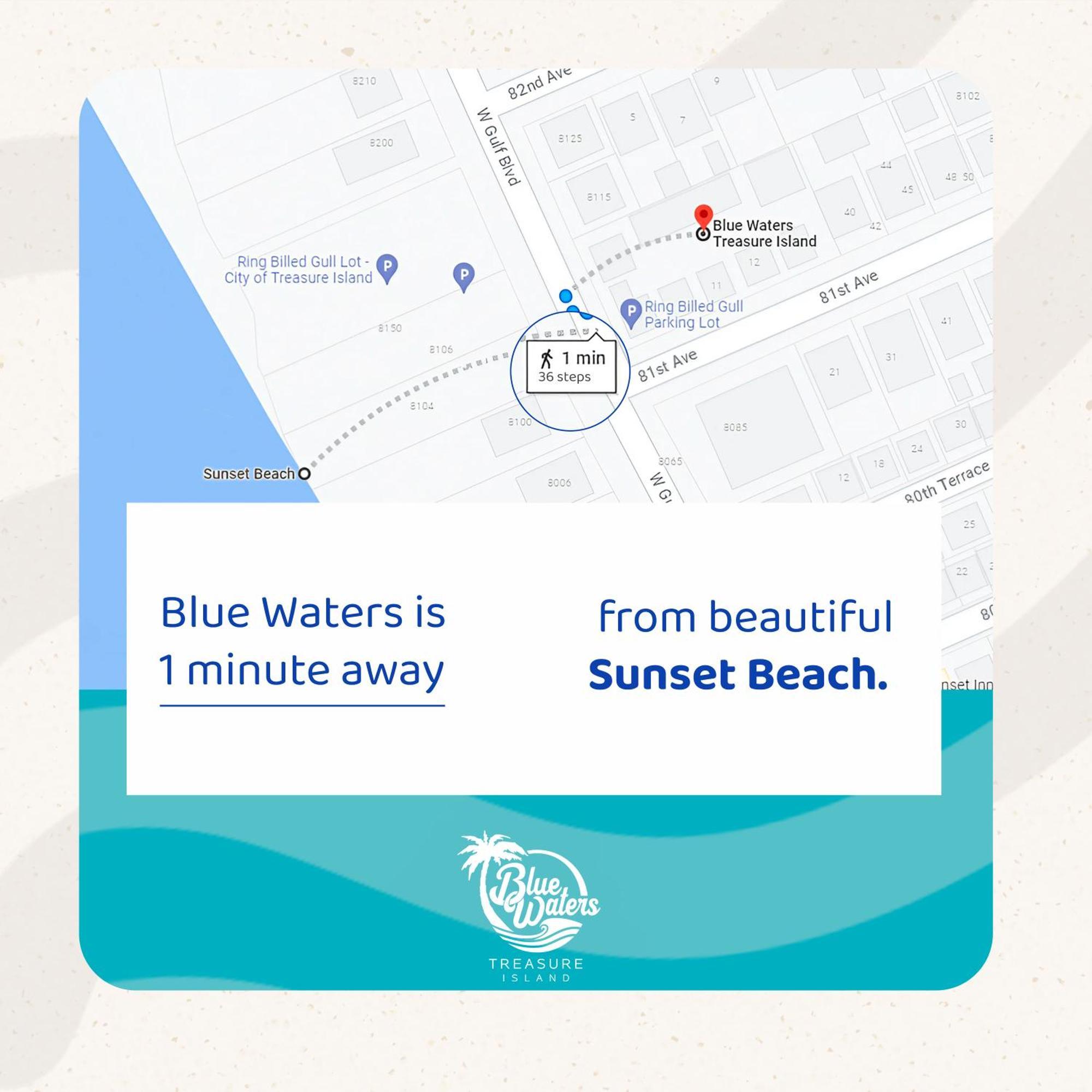Готель Blue Waters Treasure Island Екстер'єр фото